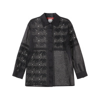 麦丝玛拉 女士宽松版镂空蕾丝长袖衬衫 61910131 ORVIETO