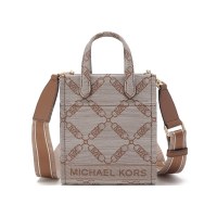 迈克·科尔斯 MICHAEL KORS 女士GIGI系列菱形格链提花超小号托特包手机包手提单肩斜挎包32F3G3GC4J