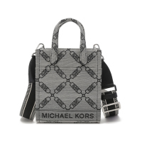 迈克·科尔斯 MICHAEL KORS 女士GIGI系列菱形格链提花超小号托特包手机包手提单肩斜挎包32F3S3GC4J