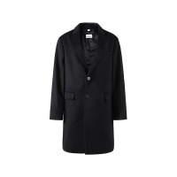 博柏利 BURBERRY 男款绵羊毛CALLEN中长款大衣外套 80582601