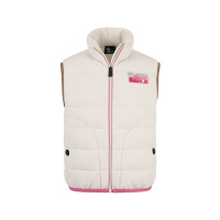 盟可睐/蒙口 女士GRENOBLE系列Day-namic户外短款拉链抓绒鹅绒羽绒马甲 8G00005 899ZB