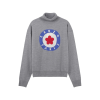 高田贤三 男士短款薄款高领羊毛衫针织衫毛衣 FD6 5PU401 3BA