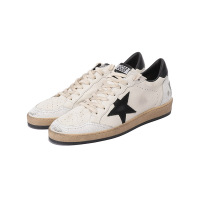 黄金鹅 GOLDEN GOOSE 男士复古风格Ball Star脏脏鞋运动鞋板鞋小白鞋GMF00117 F003771