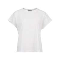 麦丝玛拉 Max Mara Weekend 女士棉质小飞袖宽松版圆领T恤 59410831 OSSIDO