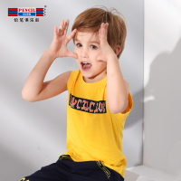 铅笔俱乐部童装2019夏季男童背心儿童休闲上衣中大童背心男童背心