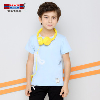 铅笔俱乐部童装2019夏季新款男童短袖T恤中大童T恤圆领儿童T恤