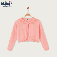 铅笔俱乐部童装2019夏装新款女童毛衣外套女小童毛衣儿童毛衣外套