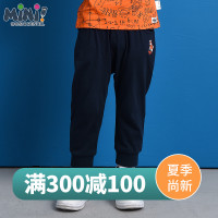 铅笔俱乐部童装2019春夏新款男童长裤男小童宝宝裤子儿童休闲裤子