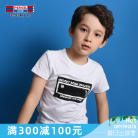 铅笔俱乐部童装2019夏季男童短袖T恤中大童圆领T恤儿童T恤男童T恤