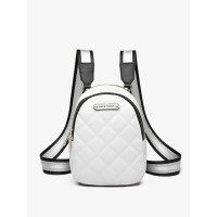 欧米OMI包包女2019冬季新款韩版双肩包菱格包书包时尚背包旅行包