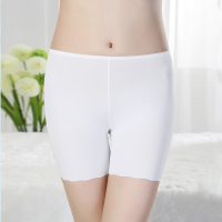 老头夫皇 女士安全打底内裤冰丝无痕三分防走光安全内裤