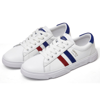 卡帝乐鳄鱼（CARTELO） 韩版时尚小白鞋透气百搭平底休闲女鞋街拍潮鞋板鞋子 女