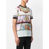 范思哲/VERSACE 19春夏新品 男士短袖圆领T恤 意大利 新款 混色