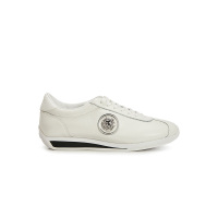 19ss新品 VERSUS VERSACE范思哲 男士经典狮头牛皮革低帮休闲鞋