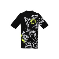 19ss新品 VERSUS VERSACE范思哲 男士撞色涂鸦短袖圆领全棉T恤