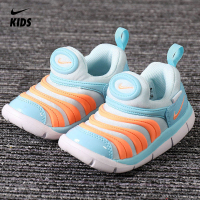 耐克儿童（NIKE）运动户外男女婴童舒适透气轻便一脚蹬毛毛虫休闲鞋343938