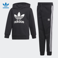 阿迪达斯三叶草儿童（ADIDAS）运动户外男女小童休闲运动套装D98857/D98858