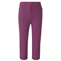 探路者（TOREAD）童装户外女童中裤舒适透气梭织七分裤QAMG84082