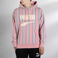 彪马（Puma）刘昊然同款运动休闲上衣时尚条纹套头衫596004