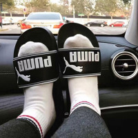 彪马（Puma）运动男鞋女鞋休闲舒适透气家居时尚大logo拖鞋凉拖360263