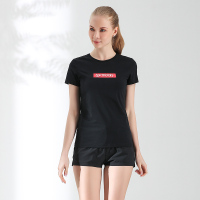 （OUTDOORPRODUCTS）运动户外女式短袖T恤半袖圆领弹力透气上衣1922112