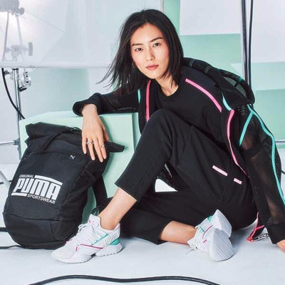 彪马（Puma）男包女包刘雯同款户外旅行运动包出行休闲学生书包双肩包075435