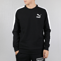 彪马（Puma）男装运动服舒适休闲耐磨柔软长袖卫衣套头衫595913