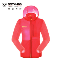 诺诗兰（NORTHLAND）户外女式皮肤衣轻量防风运动风衣GL142205