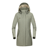 诺诗兰（NORTHLAND）户外女士女防风保暖防泼水透湿冲锋衣GS062622