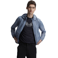 诺诗兰（NORTHLAND）户外风衣运动休闲男式轻薄透气UPF40+蝉翼防晒皮肤衣外套GL085A15