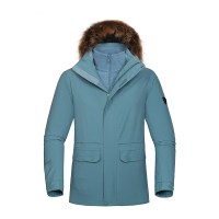 诺诗兰户外潮牌三合一旅行防水透湿冲锋衣GS075625