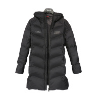 探路者（TOREAD）户外女式防风保暖长款羽绒服HADF920621