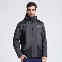 探路者（TOREAD）户外男女情侣式防泼水透湿套绒冲锋衣KAWF91391/KAWF923901