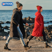 （OUTDOORPRODUCTS）运动户外女式长款羽绒服连帽保暖加长防风外套1942006