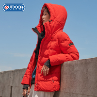 （OUTDOORPRODUCTS）运动户外女式连帽羽绒服保暖防风外套1942007