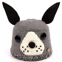 快乐狐狸（ActionFox）运动户外儿童毛线帽保暖卡通针织帽2805