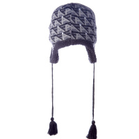 快乐狐狸（ActionFox）运动户外男女时尚保暖针织帽护耳毛线帽1852