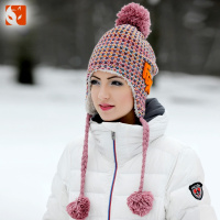 快乐狐狸（ActionFox）运动户外男女保暖毛线护耳帽1931