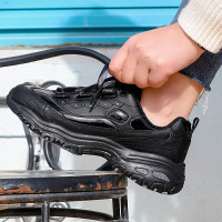 斯凯奇（SKECHERS）女鞋运动鞋D'lites熊猫鞋蝴蝶结丝绸跑步鞋11976