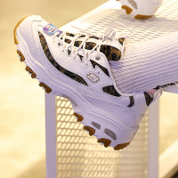 斯凯奇（SKECHERS）女鞋季运动鞋D'LITES潮流豹纹复古熊猫鞋休闲鞋13158