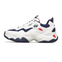 斯凯奇（SKECHER）厚底户外老爹鞋熊猫鞋男子休闲运动小白鞋888004