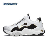 斯凯奇（SKECHER）复古厚底拼色熊猫鞋老爹鞋男子休闲运动鞋999285