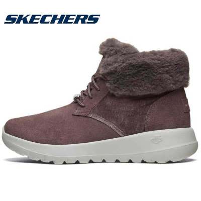 斯凯奇（SKECHERS）女子休闲鞋保暖短毛绒内里短靴休闲鞋667511