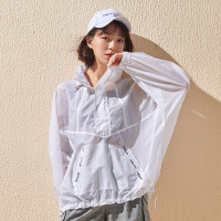 （OUTDOORPRODUCTS）运动户外女夏季防紫外线蝙蝠袖皮肤衣连帽外套OFPF2022006
