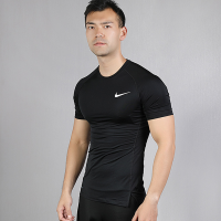 耐克（NIKE）男款PRO运动DRI-FIT跑步圆领短袖T恤BV5632-010