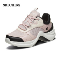斯凯奇（SKECHERS）厚底松糕鞋运动鞋老爹鞋撞色拼接女士休闲鞋74191