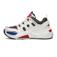 斯凯奇（SKECHERS）男子厚底老爹鞋熊猫鞋撞色拼接休闲运动鞋999306