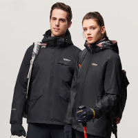 探路者（TOREAD）户外运动男女三合一可拆卸保暖休闲防风防水抓绒冲锋衣