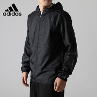 阿迪达斯（ADIDAS）男款运动跑步休闲连帽夹克外套DN8763/DT4812