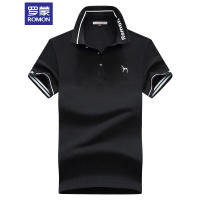 罗蒙（ROMON）夏季男士商务休闲短袖衬衫多色可选